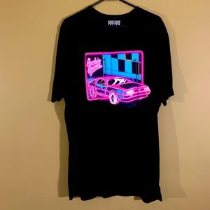 Luckie*Losers “Neon Delorean” tee
